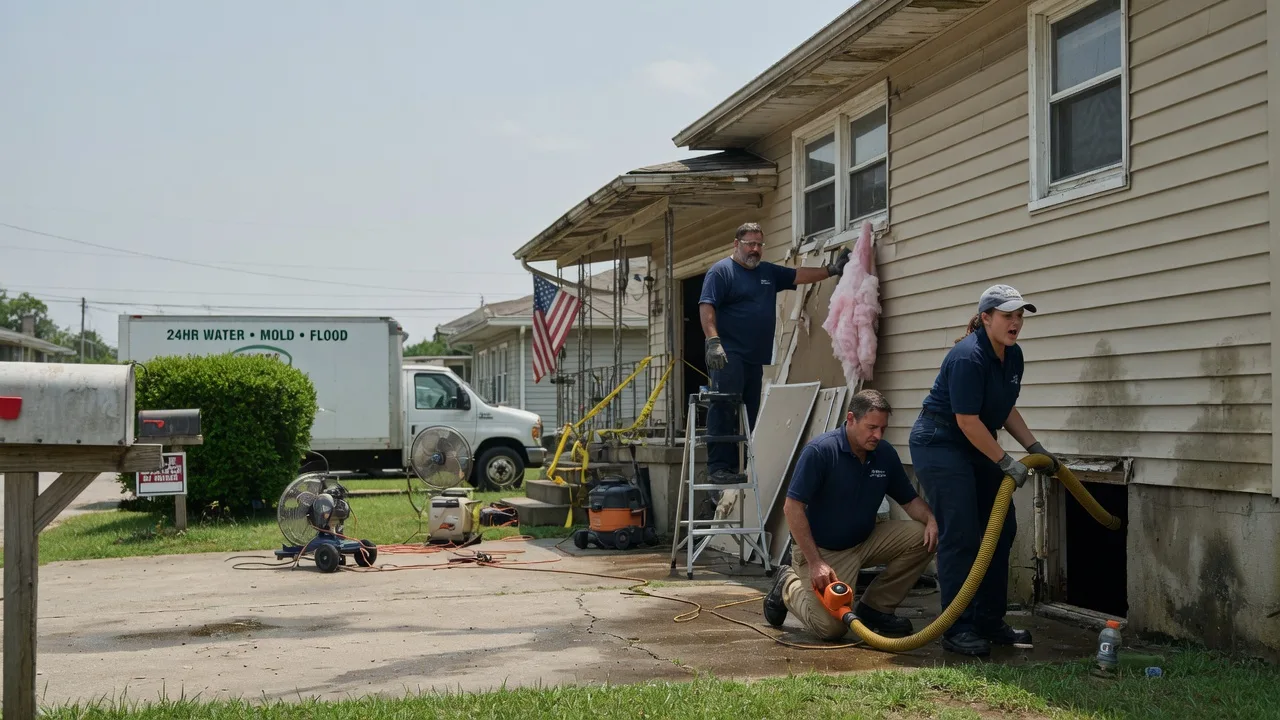 Water Damage Repair in Lorraine, KS near me